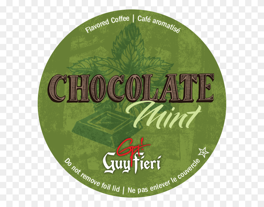 600x600 Guy Fieri Chocolate Mint Label, Poster, Advertisement, Text HD PNG Download