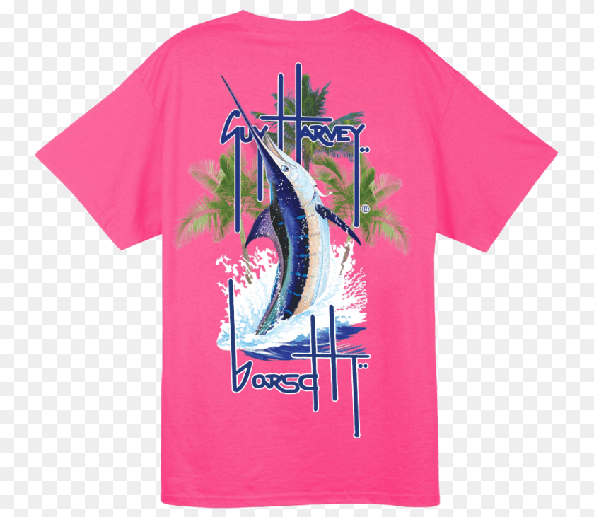 Guy Harvey Pocket Tee, Clothing, T-shirt, Beachwear Transparent PNG