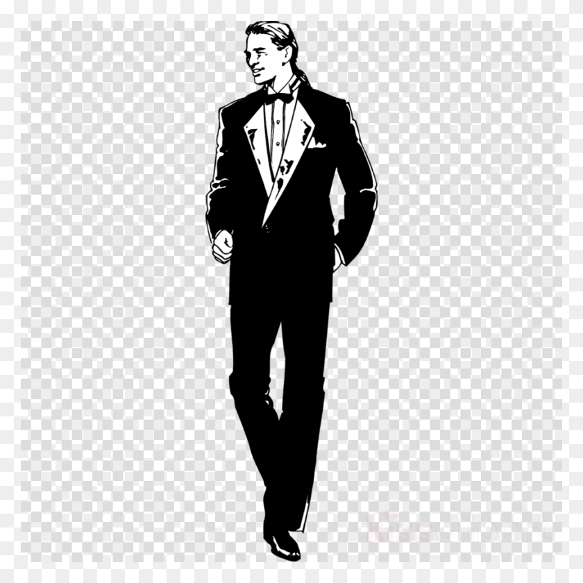 900x900 Guy In A Tux Clip Art Clipart Tuxedo Clip Kylie Jenner Outfit Casual, Person, Human, Performer HD PNG Download