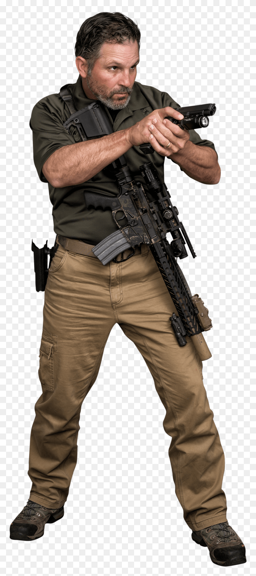 1997x4680 Guy With Gun Guy With A Gun HD PNG Download