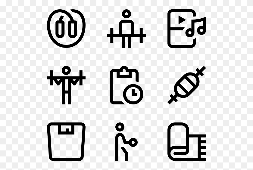 529x505 Gym Construction Jobs Icon, Gray, World Of Warcraft HD PNG Download