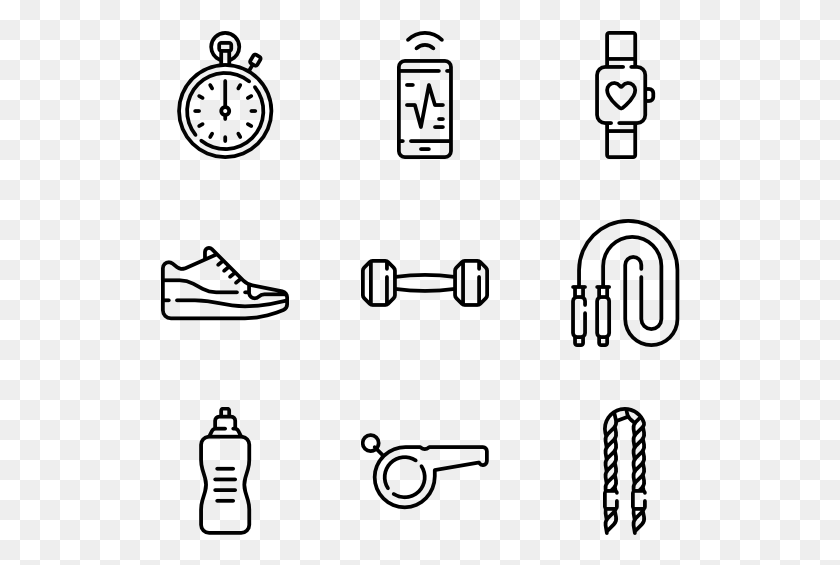 520x505 Gym Equipment Strength Icon, Gray, World Of Warcraft HD PNG Download