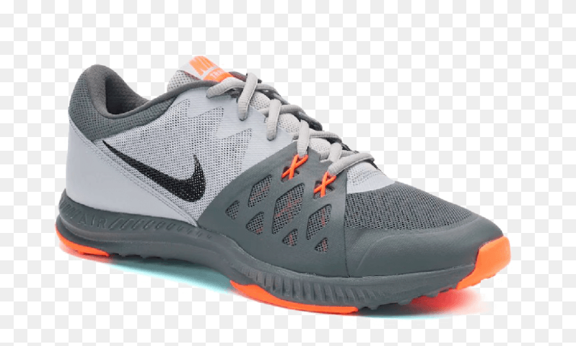801x457 Gym Shoes Transparent Images Nike Air Epic Gray Orange, Shoe, Footwear, Clothing HD PNG Download