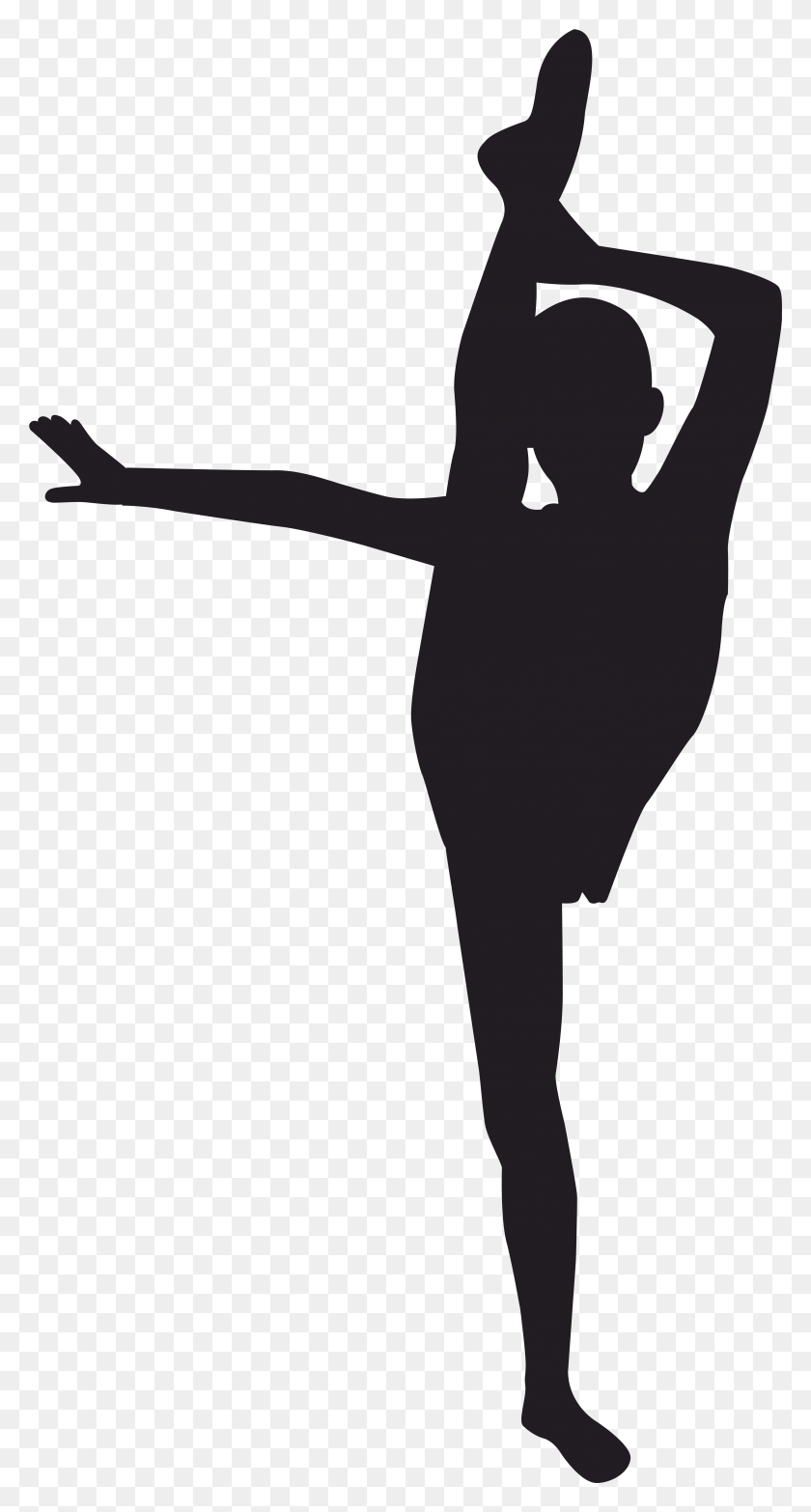 4096x7909 Gymnast Silhouette Clip Art Image Gymnastics Silhouette Transparent Background, Person, Human, Dance Pose HD PNG Download