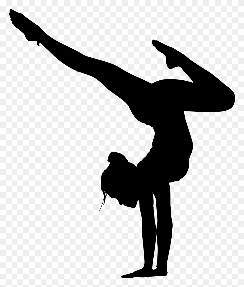 1940x2304 Gymnastics Clipart Yoga Pose Silhouette, Gray, World Of Warcraft HD PNG Download