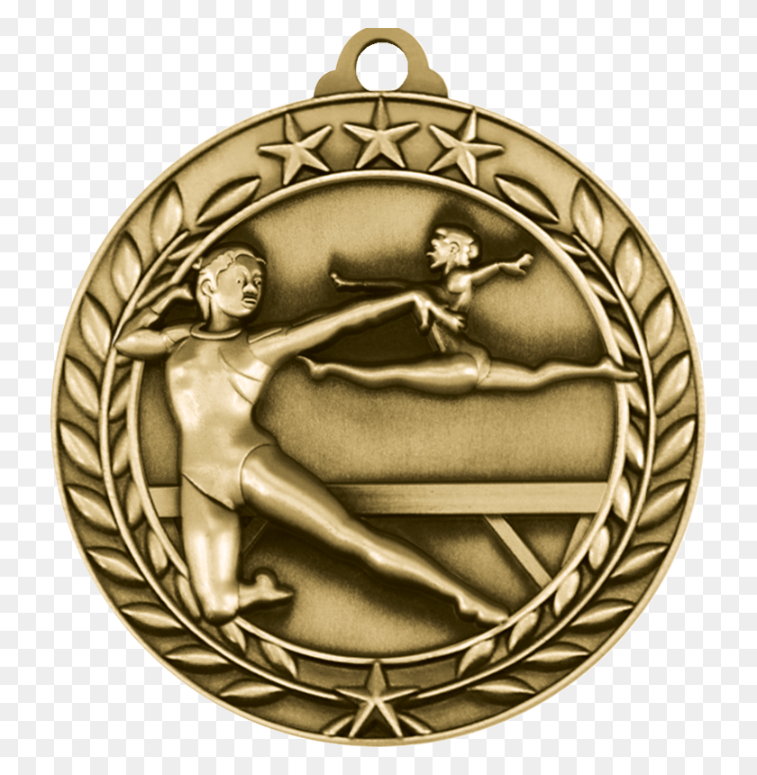 729x800 Медаль По Гимнастике Медаль Баскетбол, Золото, Шлем, Одежда Hd Png Скачать