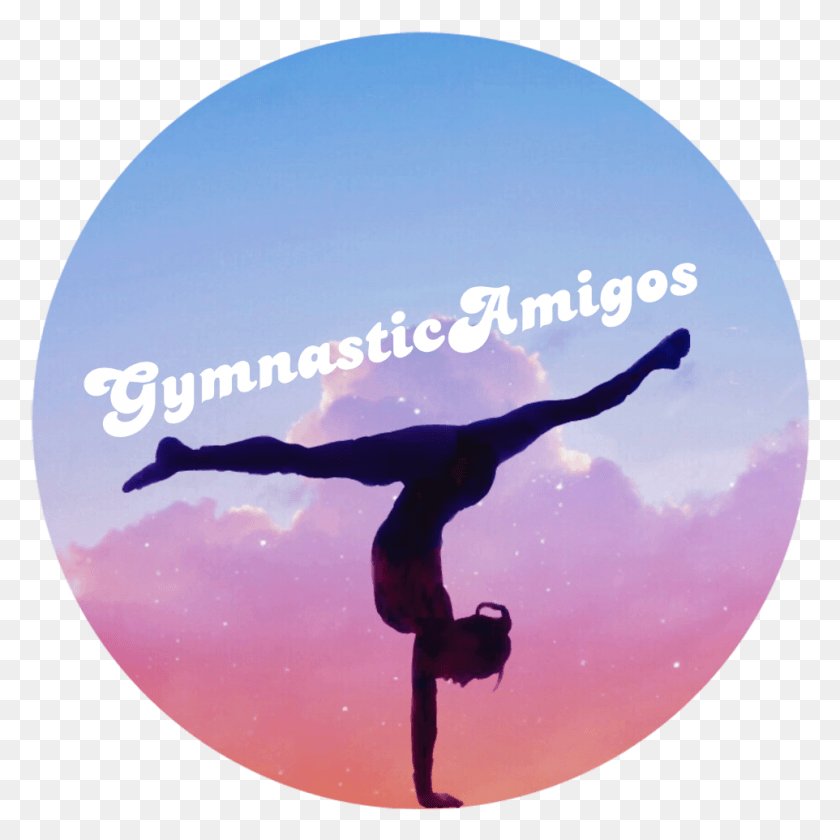 962x962 Gymnastics Sticker, Person, Human, Acrobatic HD PNG Download