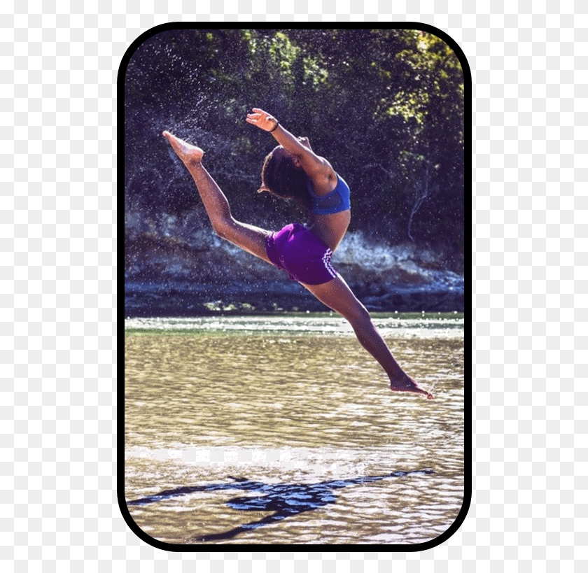 508x759 Gymnastik I Vatten, Person, Human, Acrobatic HD PNG Download