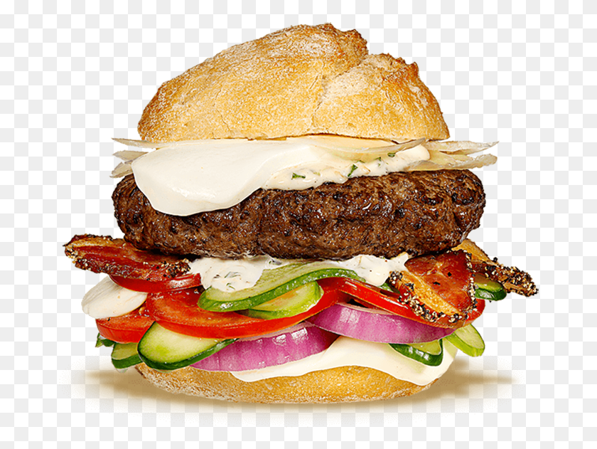 676x571 Gypsy Burger, Food HD PNG Download