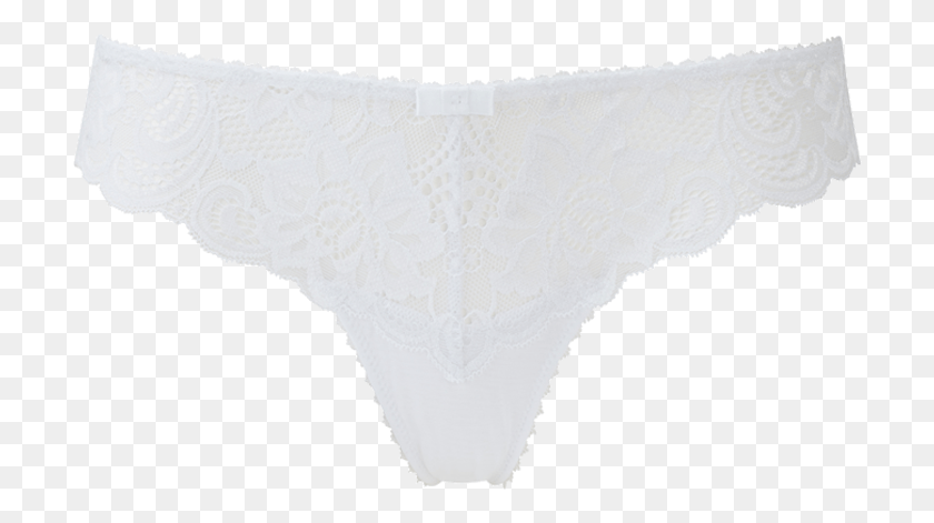 710x411 Gypsy Thong White Product Front Panties, Clothing, Apparel, Lingerie HD PNG Download