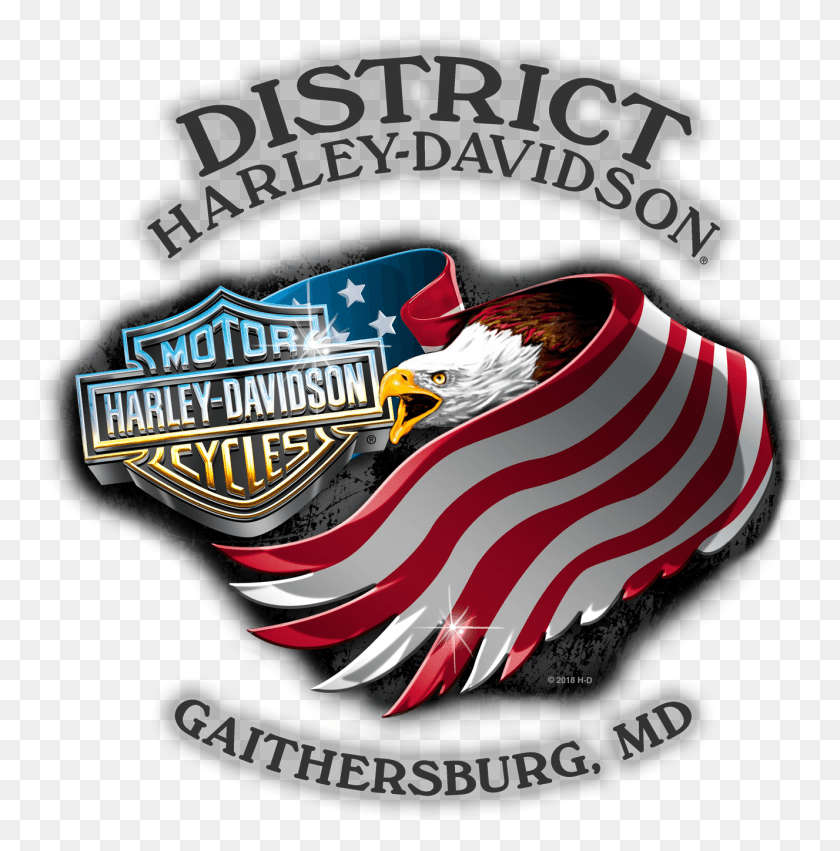1327x1347 Descargar Png Distrito De Harley Davidson, Símbolo, Logotipo, Marca Registrada Hd Png