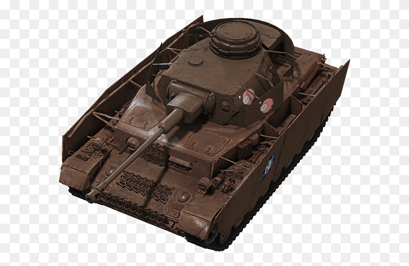 599x487 H Girls Und Panzer Girl Und Panzer Panzer Iv, Tank, Army, Vehicle HD PNG Download