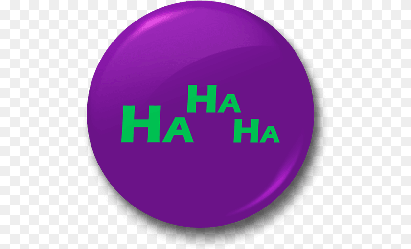 504x510 Ha Ha Ha Badge Circle, Symbol, Logo, Purple, Sphere Clipart PNG