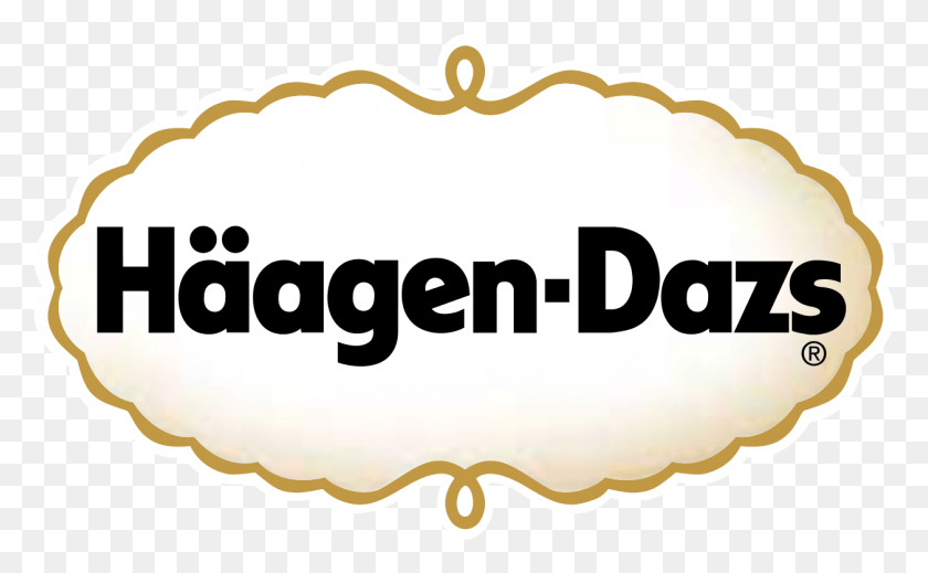 1255x739 Haagen Dazs Haagen Dazs Ice Cream Logo, Подушка, Подушка, Еда Hd Png Скачать