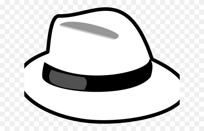 640x480 Hacker Clipart Black Hat White Hat Seo, Clothing, Apparel, Sun Hat HD PNG Download