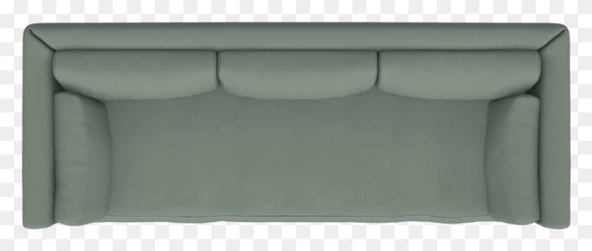 927x353 Hackney 3 Seater Sofa By Hay Three Seater Sofa Top View, Couch, Furniture, Foam HD PNG Download