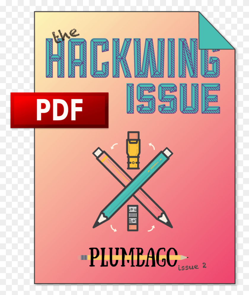 829x993 Hackwing Pdf Icon Graphic Design, Poster, Advertisement, Flyer HD PNG Download