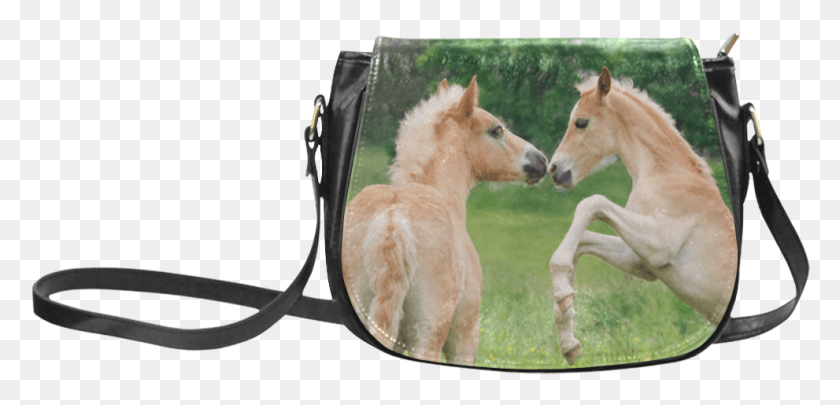 991x439 Haflinger Horses Cute Funny Pony Foals Playing Horse Trick R Treat Sam Purse, Mammal, Animal, Antelope HD PNG Download