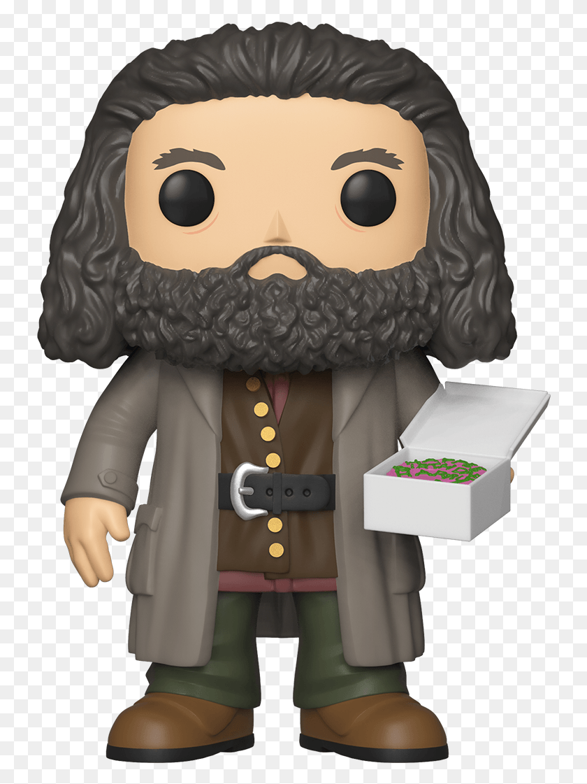 736x1061 Hagrid W Cake Funko Pop Harry Potter Hagrid, Doll, Toy, Person HD PNG Download