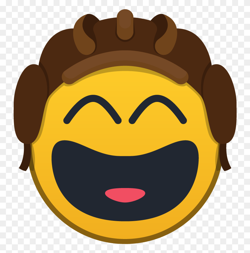 751x789 Haha Smiley, Head, Text HD PNG Download