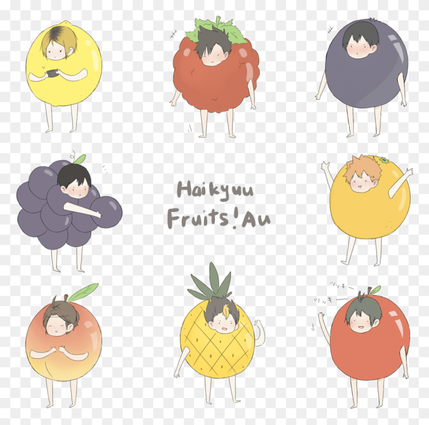 1131x1122 Haikyuu Fruits Icon Previous Icons Cartoon, Plant, Animal, Outdoors HD PNG Download