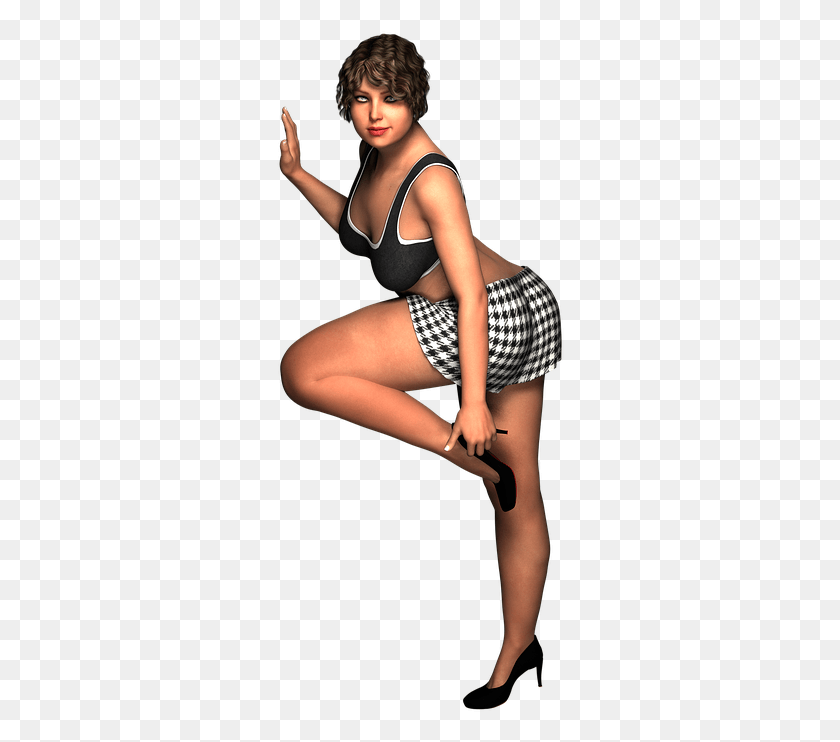 288x682 Descargar Pngcabello Belleza 3D Render Photoshop Manipulación De Fotos Medias De Mujer De Mediana Edad, Ropa, Ropa, Persona Hd Png