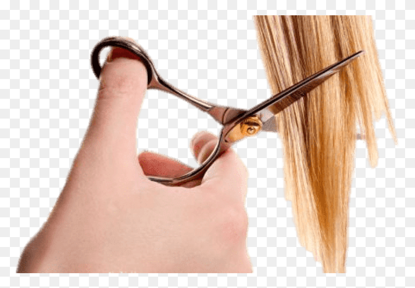 778x523 Hair Cutting Blond Images Background Scissors Cutting Hair, Person, Human, Blade HD PNG Download