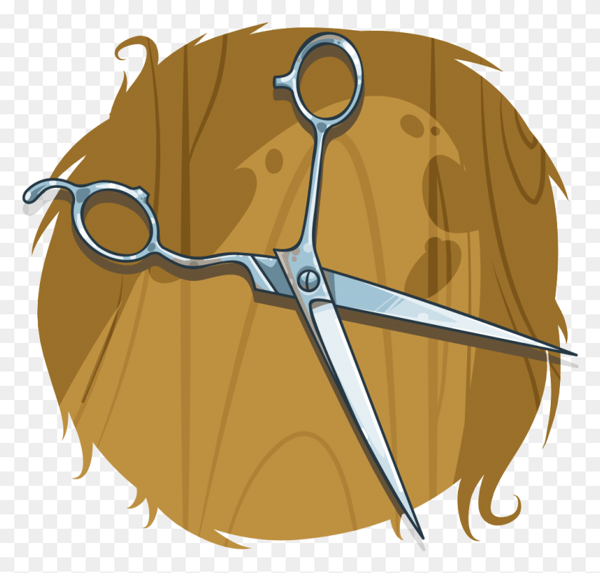 1020x971 Hair Cutting Shears Cartoon, Scissors, Blade, Weapon HD PNG Download