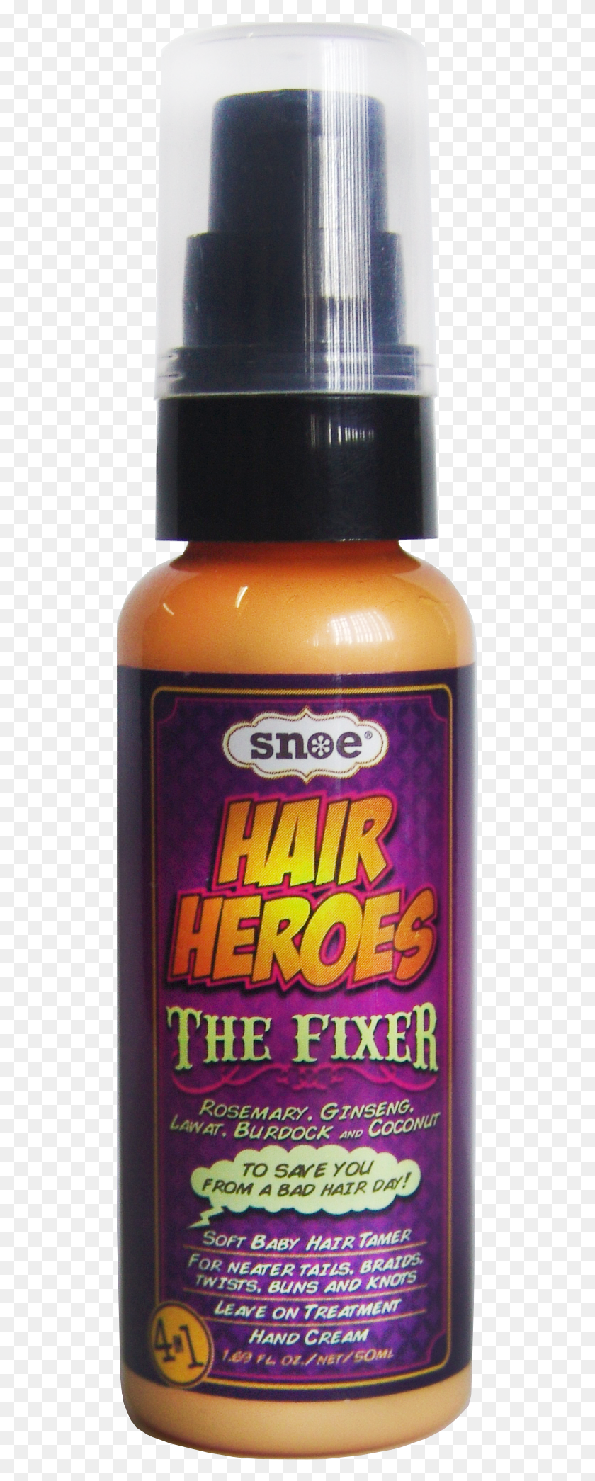511x2031 Hair Heroes The Fixer Soft Baby Hair Tamer Cosmetics, Beer, Alcohol, Beverage HD PNG Download