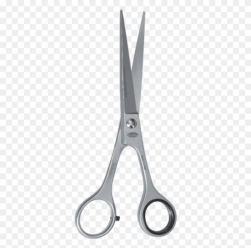 343x769 Hair Scissors Barber Scissors With Micro Serrated Blades, Blade, Weapon, Weaponry HD PNG Download