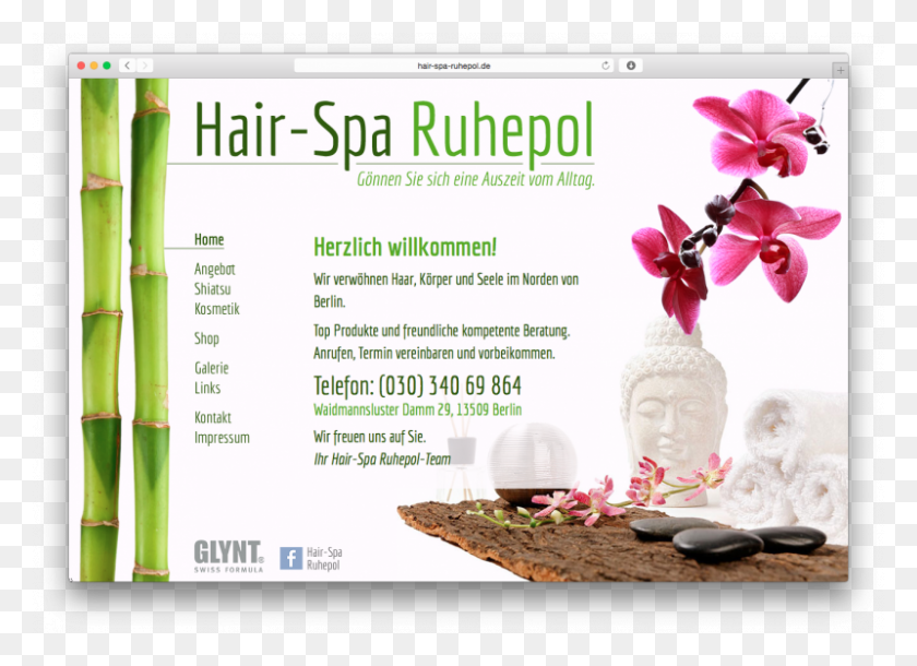 800x565 Hair Spa Ruhepol Campq Bildungszentrum Интернет-Реклама, Растение, Плакат, Реклама Hd Png Скачать