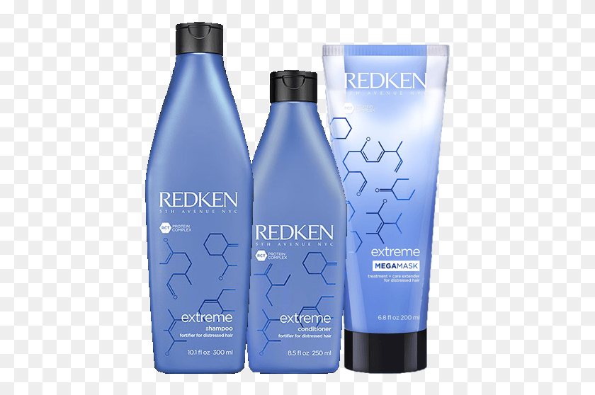 431x498 Hair Strengthening Product Redken Extreme Shampoo Conditioner, Bottle, Cosmetics HD PNG Download