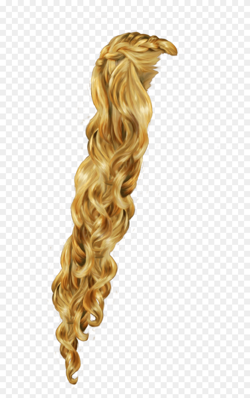628x1273 Hair Transparent Rapunzel Blond Hair Braided, Fire, Person, Human HD PNG Download