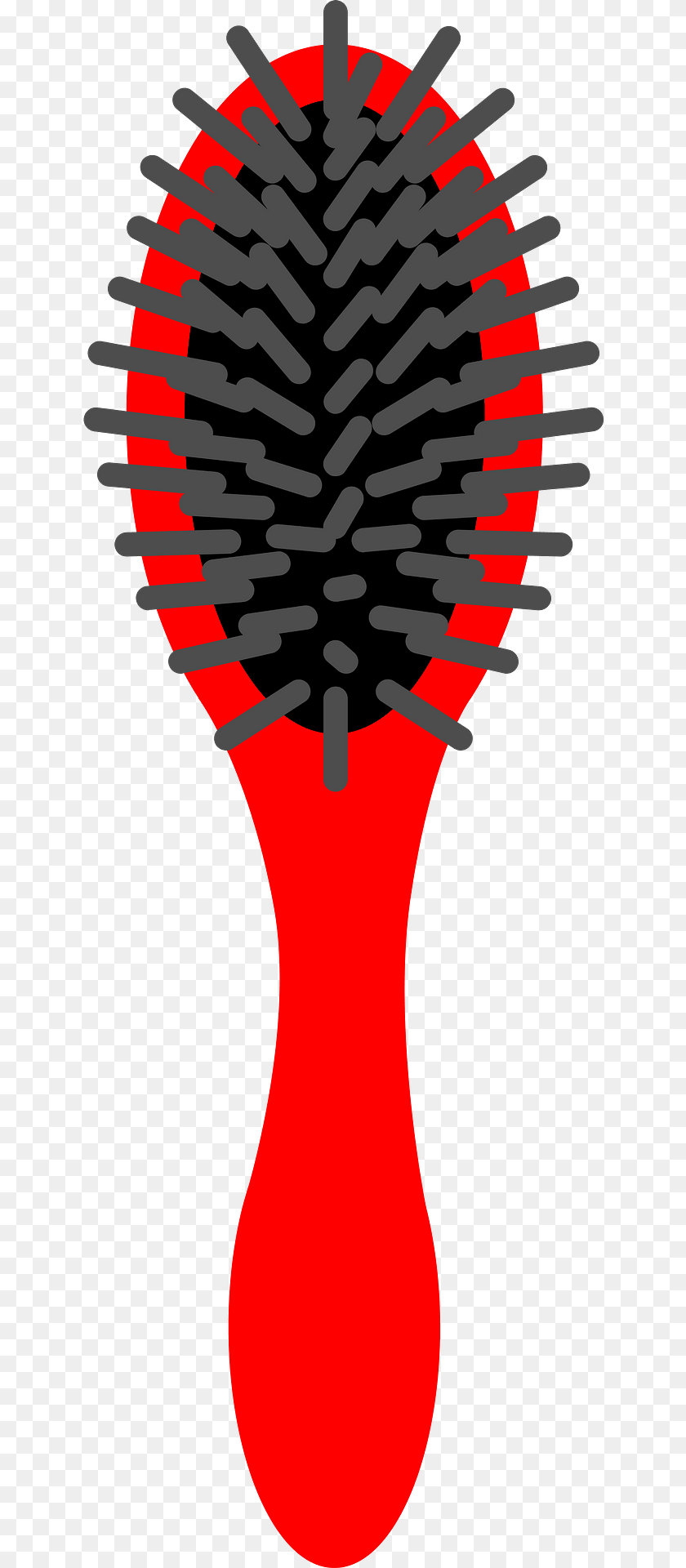 639x1920 Hairbrush Clipart, Brush, Device, Tool, Dynamite PNG