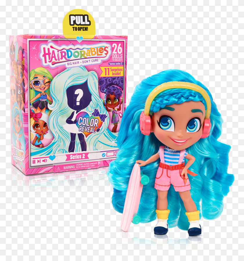 2772x2985 Hairdorables Collectible Dolls HD PNG Download