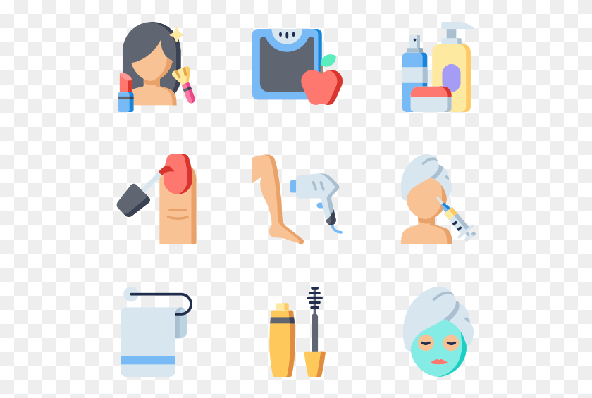 512x505 Hairdressing And Esthetics Icon Free Beauty, Text, Label, Crowd HD PNG Download