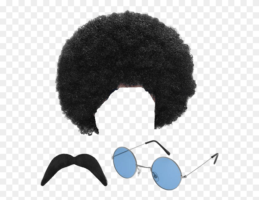 581x590 Hairstyle Afro Hair, Sunglasses, Accessories, Accessory HD PNG Download