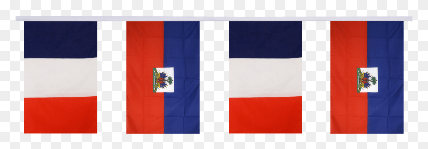 1351x407 Haiti Friendship Bunting Flags Haiti Flag, Symbol, American Flag, Tree HD PNG Download