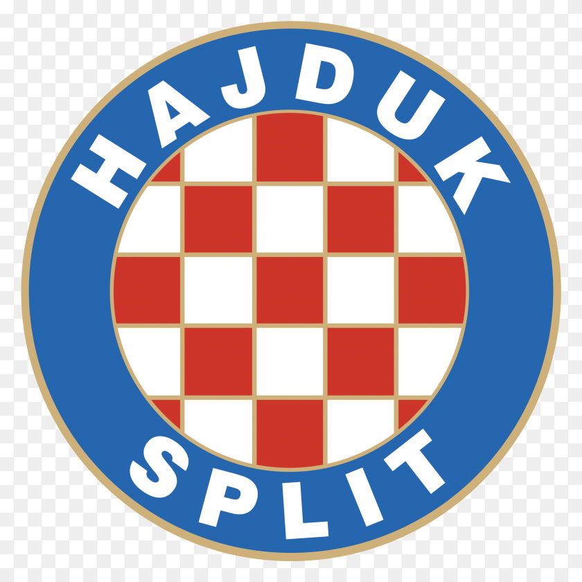 2331x2331 Hajduk Logo Transparent Hajduk Split Logo Vector, Logo, Symbol, Trademark HD PNG Download