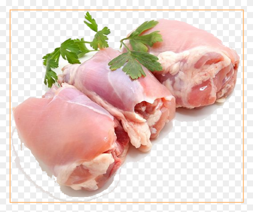 789x653 Halal Boneless Chicken Thighs, Pork, Food, Ham HD PNG Download