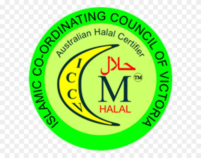 600x600 Halal Certification Body Profile Islamic Coordinating Council Of Victoria Iccv, Label, Text, Logo HD PNG Download