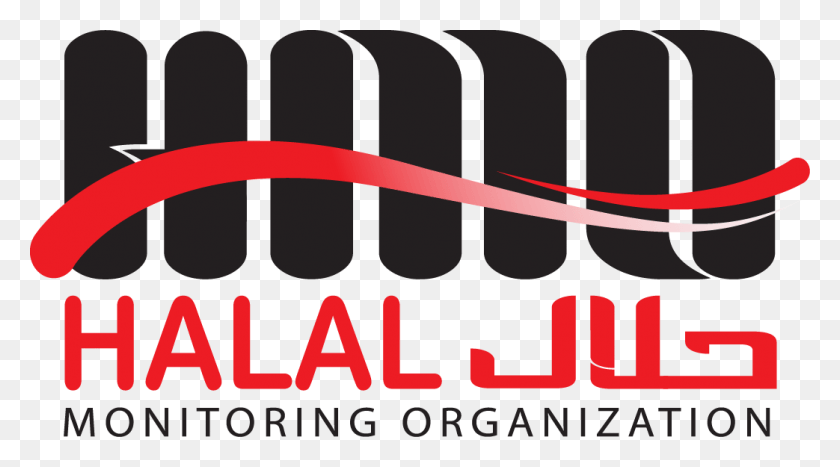 1043x545 Halal Monitoring Logo Graphic Design, Word, Text, Label HD PNG Download