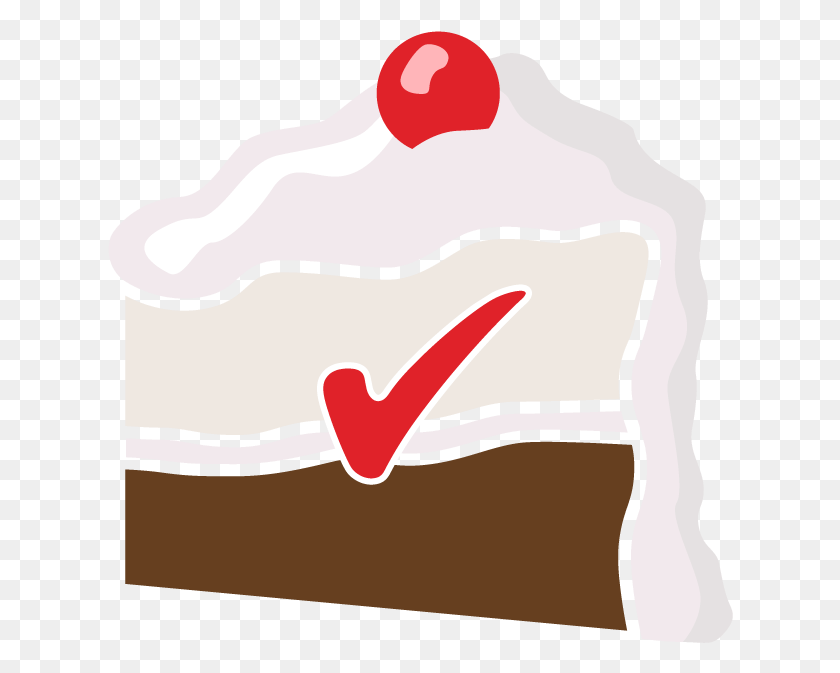 626x613 Half Cake, Cream, Dessert, Food HD PNG Download