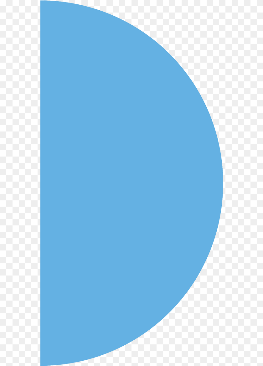 585x1169 Half Circle Blue 1 Blue Half Circle, Oval, Nature, Outdoors, Sea Transparent PNG