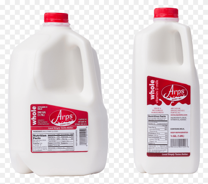 958x842 Half Gallon Milk, Beverage, Drink, Dairy HD PNG Download