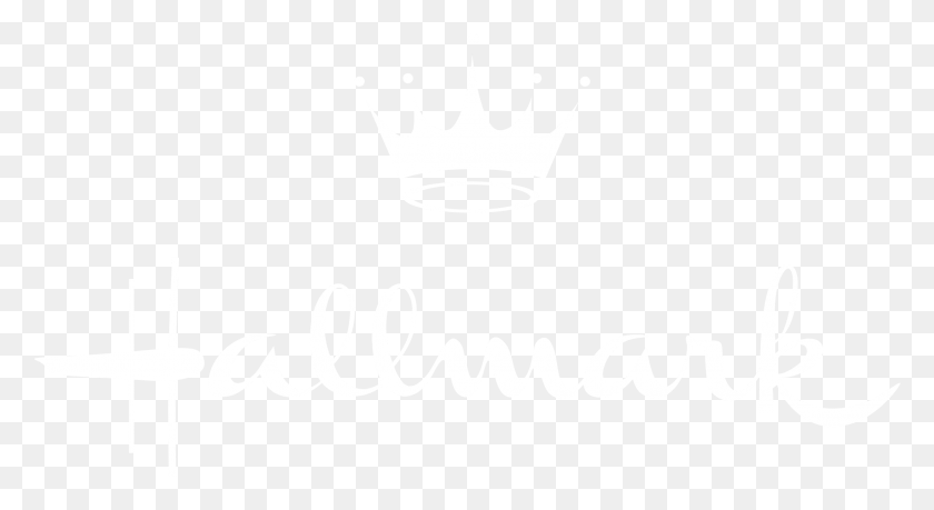 2191x1123 Логотип Hallmark Черно-Белый Белый Фон Размер Instagram, Текст, Почерк, Аксессуары Hd Png Скачать