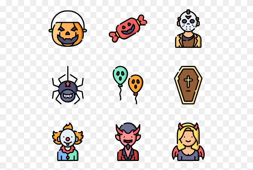 520x505 Halloween, Text, Person, Human HD PNG Download