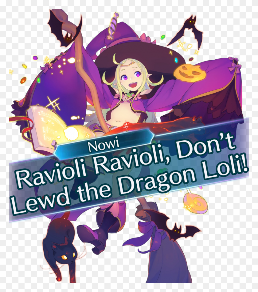 1280x1459 Halloween Andor Normal Nowi Saying Ravioli Ravioli Witch Nowi, Poster, Advertisement, Flyer HD PNG Download