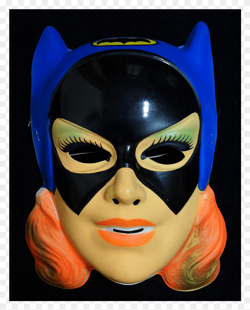 795x1001 Descargar Png / Mascarilla De Halloween Batgirl Png