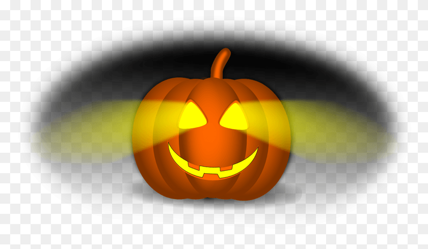 1163x640 Halloween Carved Ghost Pumpkin Image Calabaza Halloween Vector, Vegetable, Plant, Food HD PNG Download